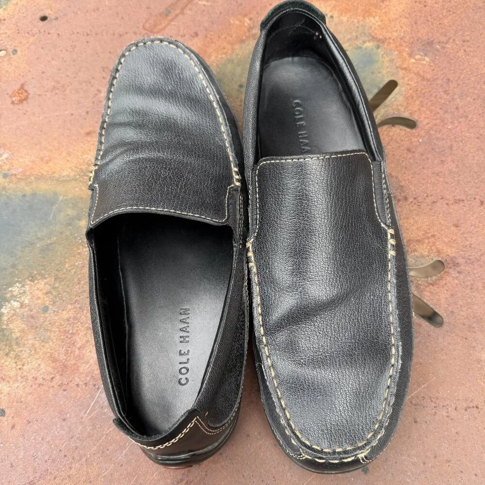 Cole Haan Tucker Venetian Black Men's Loafers